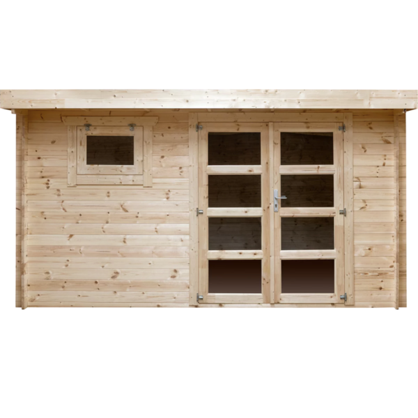 Abri Jardin Bois 13 m² - Moderne Premium Direct Fabricant