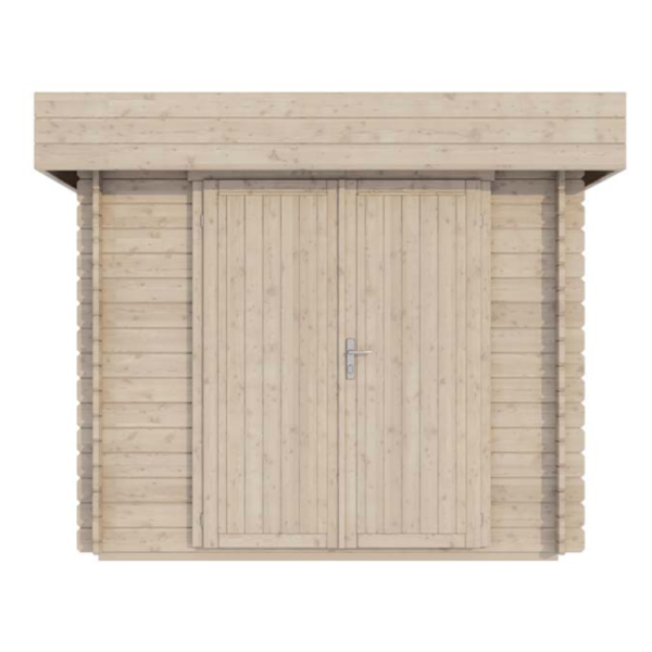 Abri de jardin bois ROVETO 4,7 m² – Compact et premium à petit prix