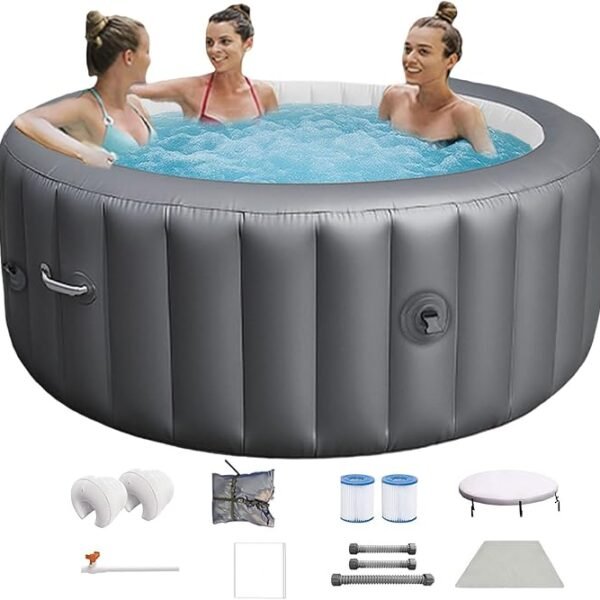 Spa Gonflable 2-3 Personnes – Chauffage 40°C pour Jardin & Terrasse