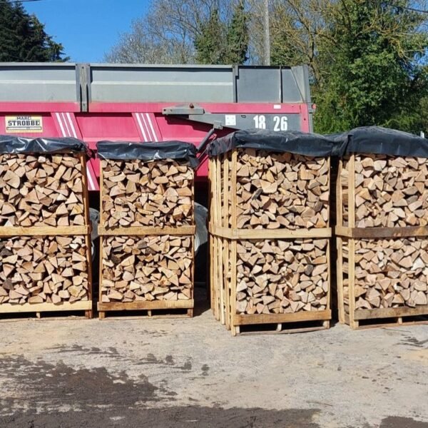 Bois de chauffage étuvé 33cm – 2,7 stères sur palette