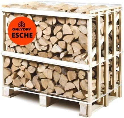 Onlydry Bois de chauffage frêne avec moins de 18 % d'humidité