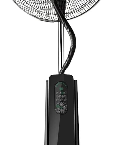 Ventilateur Brumisateur sur Pied BLACK+DECKER 75W (Télécommande)