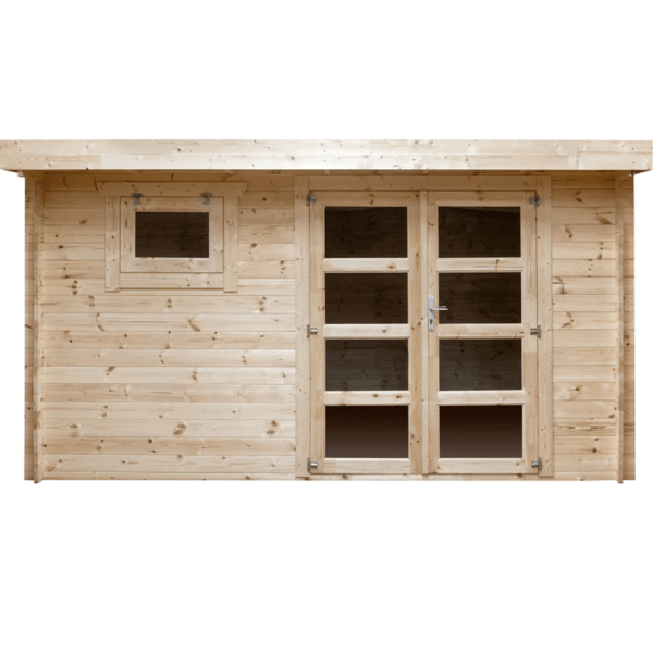 Abri de jardin bois moderne 13 m² – Qualité premium à prix direct fabricant