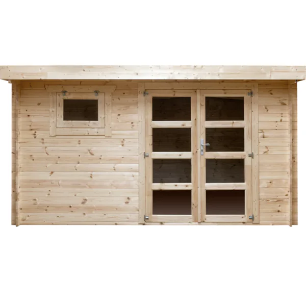 Abri de jardin bois moderne 13 m² – Qualité premium à prix direct fabricant