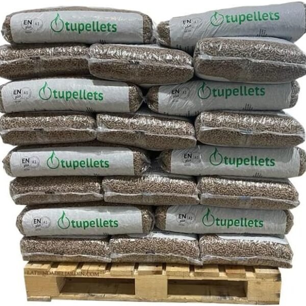 Pellets de Bois Suinga 600 kg (40 Sacs de 15 kg) – Granulés de Chauffage 100% Naturels